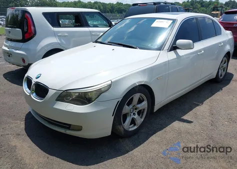 2008 BMW 535I из США, поврежденный, VIN WBANW13538CZ82857